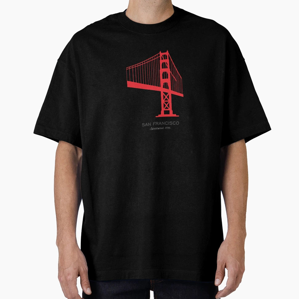 San Francisco T-Shirt - Casual Everyday Wear Unisex - T-Shirt, Sweatshirt, Hoodie
