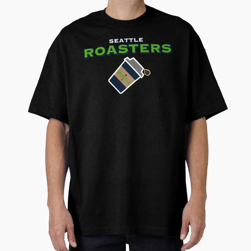 Seattle Roasters Wordmark T-Shirt - Unique Graphic Men Women - T-Shirt, Sweatshirt, Hoodie