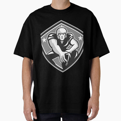 American Football Player Ball T-Shirt - Casual Everyday Wear Men Women - T-Shirt, Sweatshirt, Hoodie