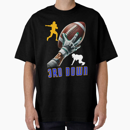 American Football 3Rd Down T-Shirt - Novelty Apparel Men Women - T-Shirt, Sweatshirt, Hoodie
