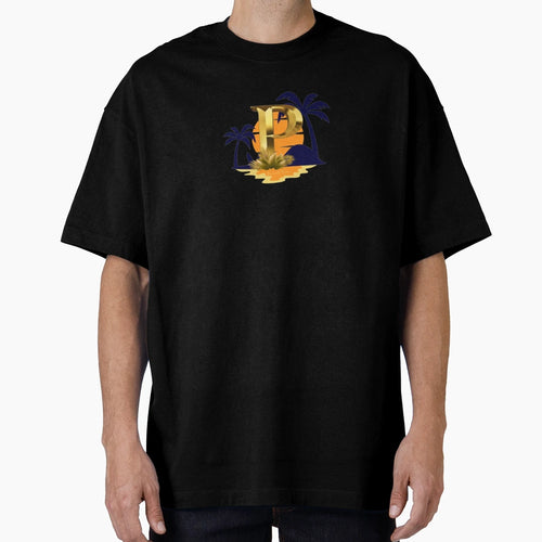 Letter P Palm Trees T-Shirt - Novelty Apparel Unisex - T-Shirt, Sweatshirt, Hoodie