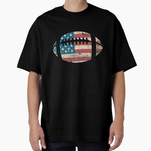 American Football Patriotic T-Shirt - Casual Everyday Wear for Adults - T-Shirt, Sweatshirt, Hoodie