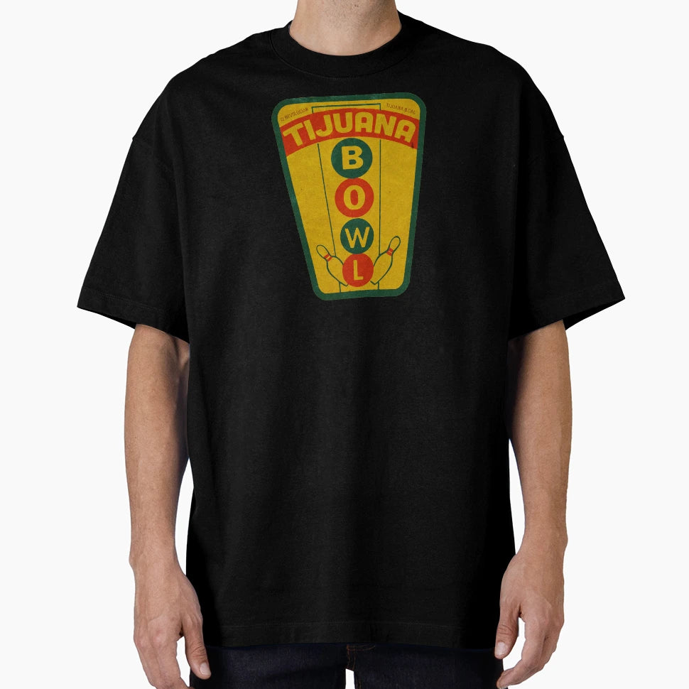 Tijuana Mexico Bowling Alley T-Shirt - Custom Art Print Unisex - T-Shirt, Sweatshirt, Hoodie