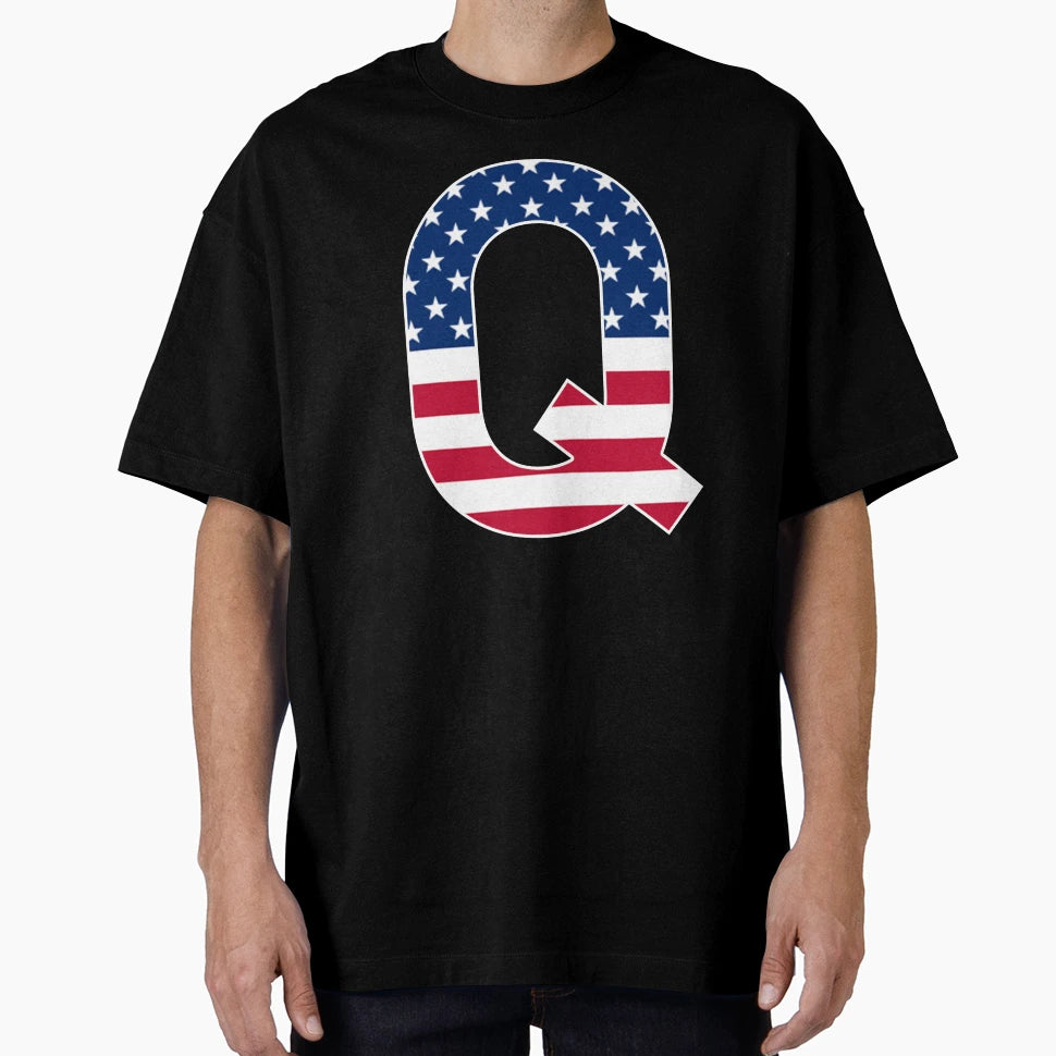 Letter Q Capital Alphabet Q T-Shirt - Fun Novelty Design Men Women - T-Shirt, Sweatshirt, Hoodie