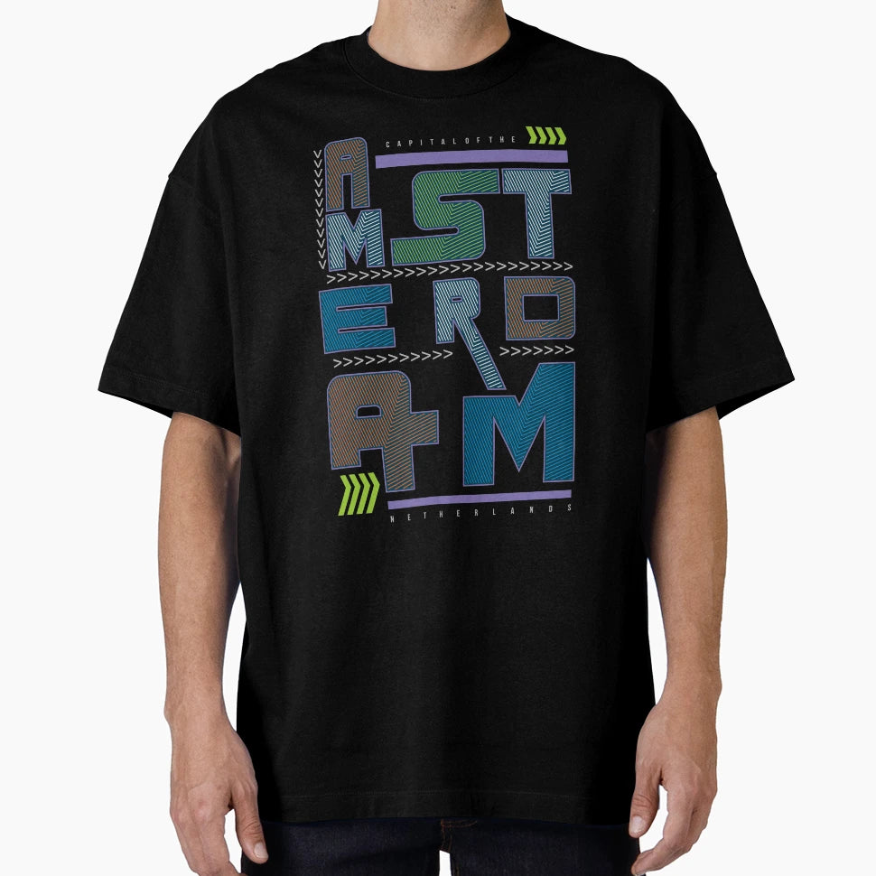 Amsterdam City T-Shirt - Novelty Apparel for Adults - T-Shirt, Sweatshirt, Hoodie