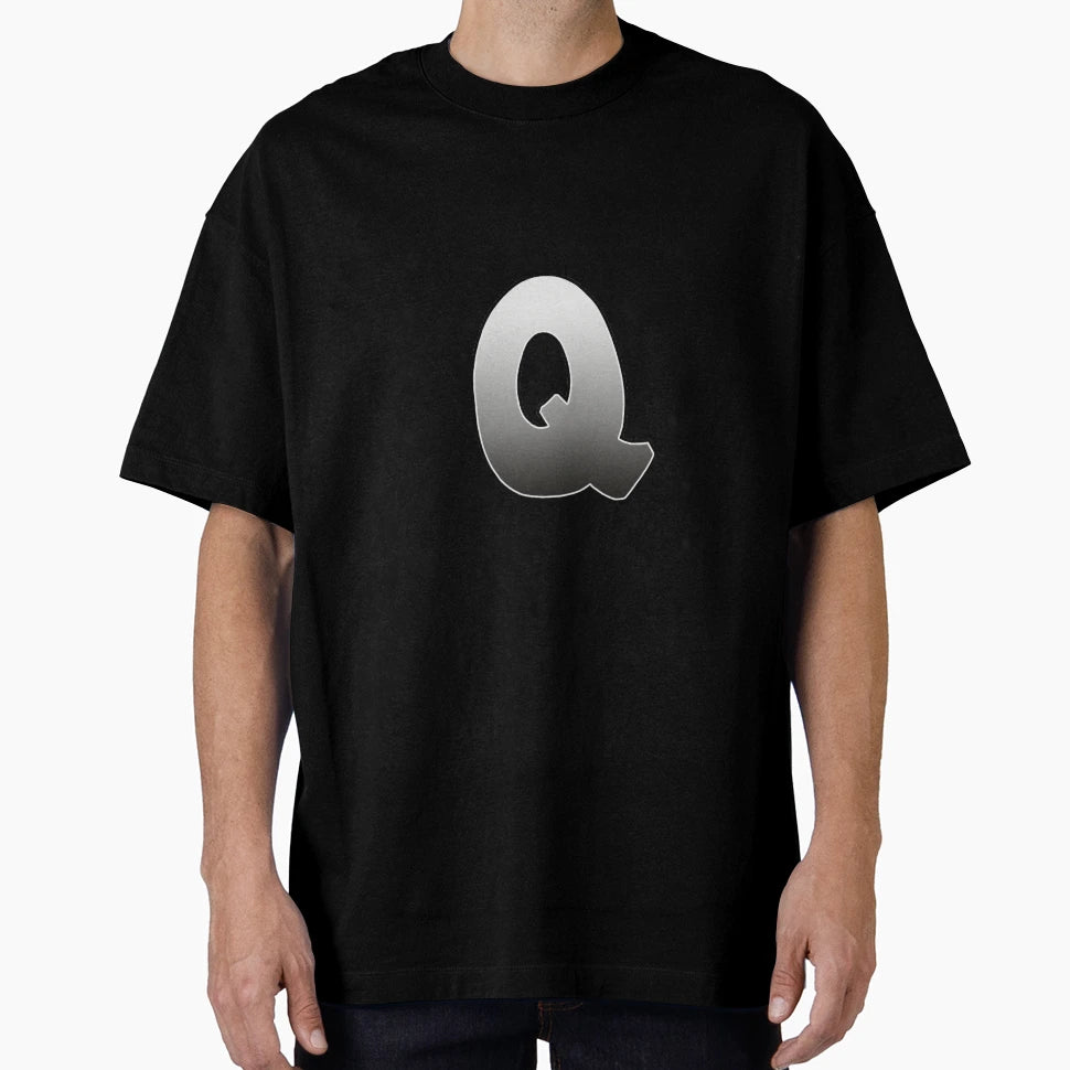 Letter Q T-Shirt - Graphic Print Unisex - T-Shirt, Sweatshirt, Hoodie