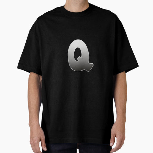 Letter Q T-Shirt - Graphic Print Unisex - T-Shirt, Sweatshirt, Hoodie