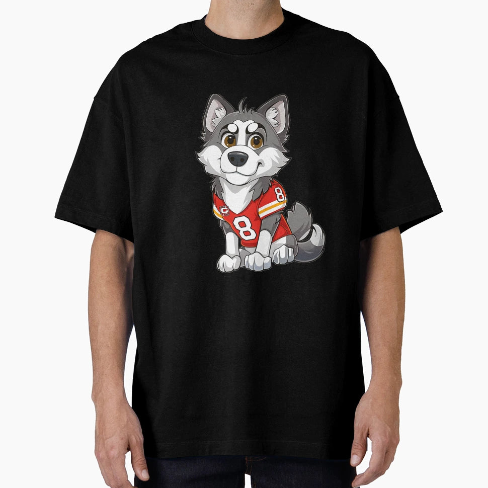 Chief Husky T-Shirt - Custom Art Print Unisex - T-Shirt, Sweatshirt, Hoodie