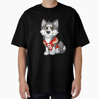 Chief Husky T-Shirt - Custom Art Print Unisex - T-Shirt, Sweatshirt, Hoodie