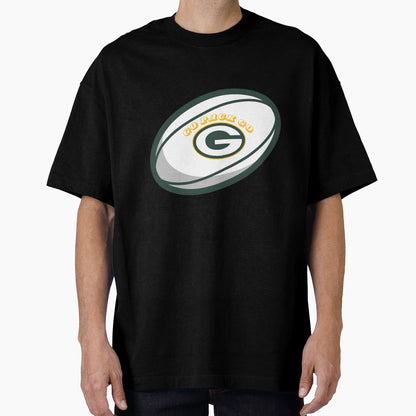 Go Pack Go Green Bay Packers Ball T-Shirt - Streetwear Style Men Women - T-Shirt, Sweatshirt, Hoodie