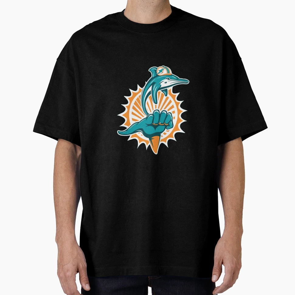 Back Miami Dolphins T-Shirt - Unique Graphic Unisex - T-Shirt, Sweatshirt, Hoodie
