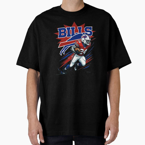 Buffalo Bills Football Power Dynamic T-Shirt - Unique Graphic for Adults - T-Shirt, Sweatshirt, Hoodie
