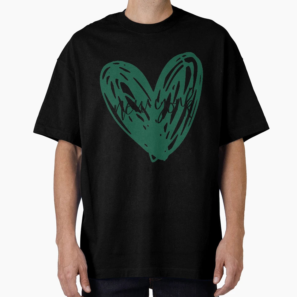 New York Heart 3 T-Shirt - Aesthetic Graphic for Adults - T-Shirt, Sweatshirt, Hoodie