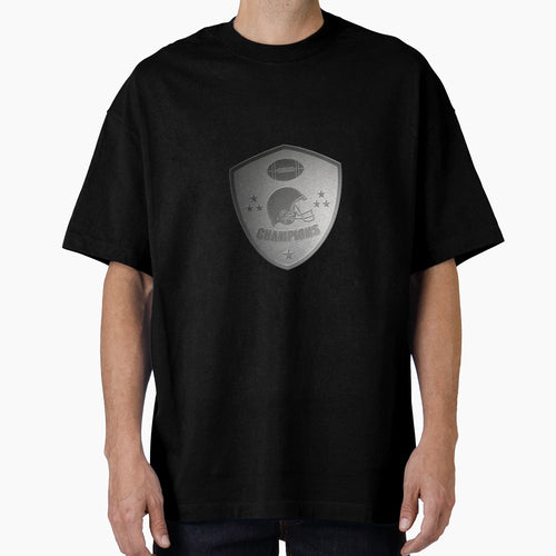 American Football Champions Shield T-Shirt - Streetwear Style Men Women - T-Shirt, Sweatshirt, Hoodie