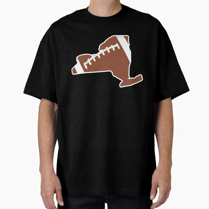 Football New York Fun Football Lover Gift T-Shirt - Custom Art Print Unisex - T-Shirt, Sweatshirt, Hoodie