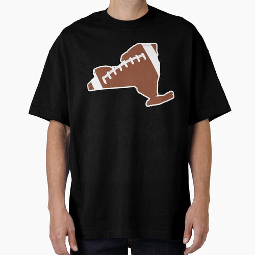 Football New York Fun Football Lover Gift T-Shirt - Custom Art Print Unisex - T-Shirt, Sweatshirt, Hoodie