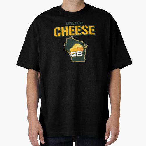 Green Bay Cheese Wordmark T-Shirt - Aesthetic Graphic Unisex - T-Shirt, Sweatshirt, Hoodie