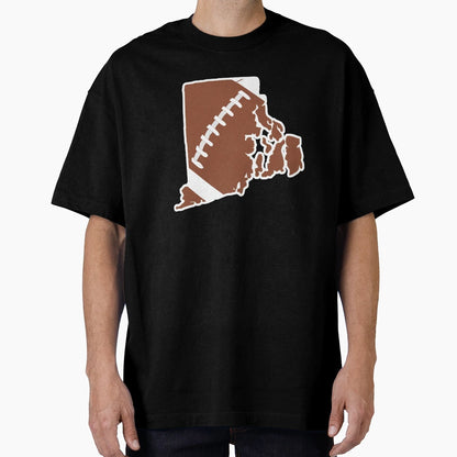 Football Rhode Island Fun Football Lover T-Shirt - Unique Graphic Unisex - T-Shirt, Sweatshirt, Hoodie