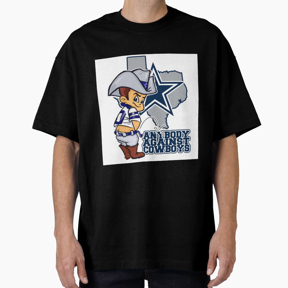 Anybody Against Cowboys T-Shirt - Trendy Graphic for Adults - T-Shirt, Sweatshirt, Hoodie
