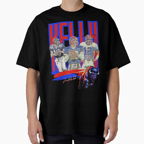 Jim Kelly Buffalo Bills Legendary T-Shirt - Fun Novelty Design for Adults - T-Shirt, Sweatshirt, Hoodie