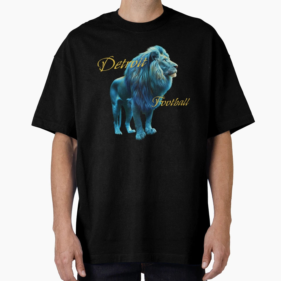 Detroit Football T-Shirt - Fun Novelty Design for Adults - T-Shirt, Sweatshirt, Hoodie