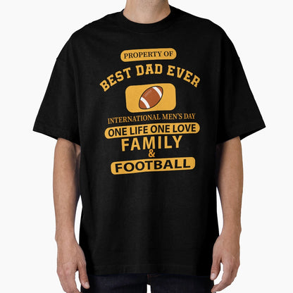 Best Dad Ever International Mes Day T-Shirt - Fun Novelty Design Men Women - T-Shirt, Sweatshirt, Hoodie