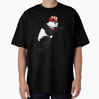Panda Football 4Th July T-Shirt - Unique Graphic for Adults - T-Shirt, Sweatshirt, Hoodie