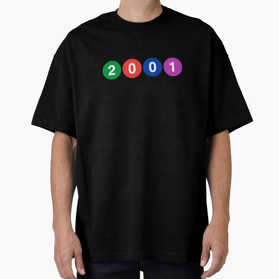 2001 New York City Subway T-Shirt - Aesthetic Graphic Unisex - T-Shirt, Sweatshirt, Hoodie