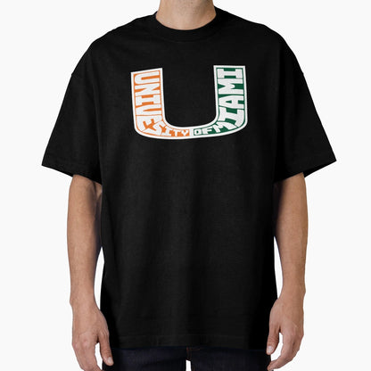 University Miami U T-Shirt - Streetwear Style Unisex - T-Shirt, Sweatshirt, Hoodie