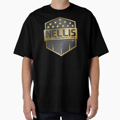 Nffl Shield 15Th Anniversary T-Shirt - Trendy Graphic for Adults - T-Shirt, Sweatshirt, Hoodie