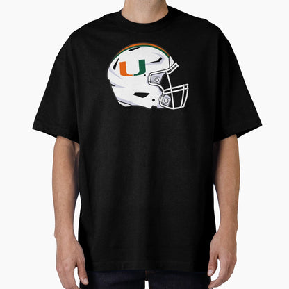 University Miami Florida Football T-Shirt - Minimalist Print for Adults - T-Shirt, Sweatshirt, Hoodie