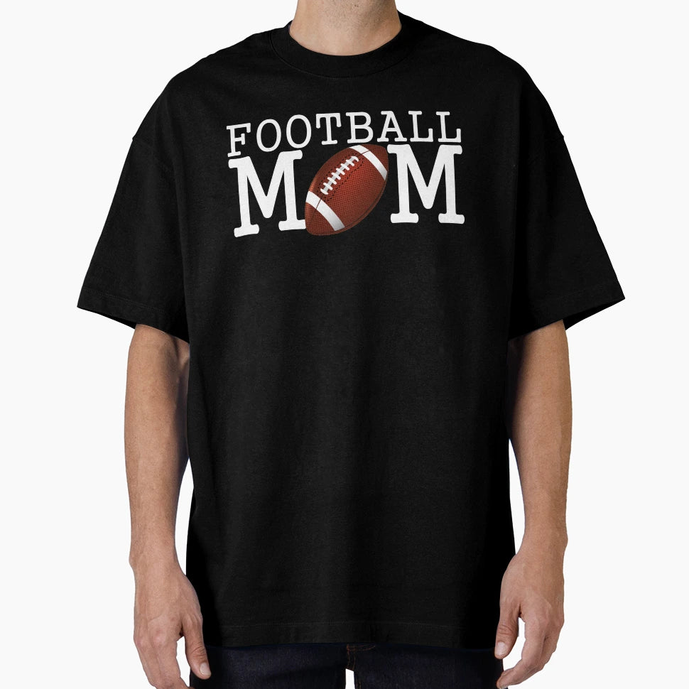 Football Mom Football T-Shirt - Trendy Graphic Unisex - T-Shirt, Sweatshirt, Hoodie
