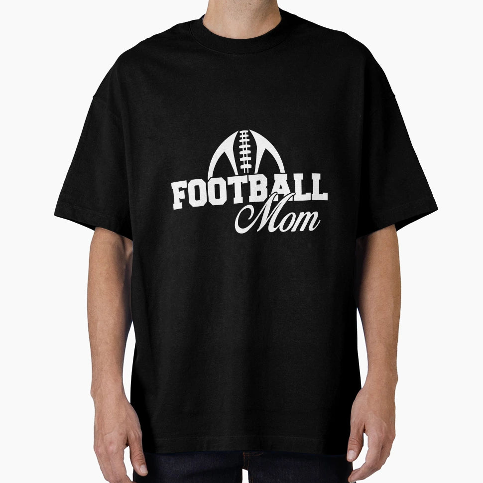 American Football Mom Football Lover T-Shirt - Novelty Apparel for Adults - T-Shirt, Sweatshirt, Hoodie