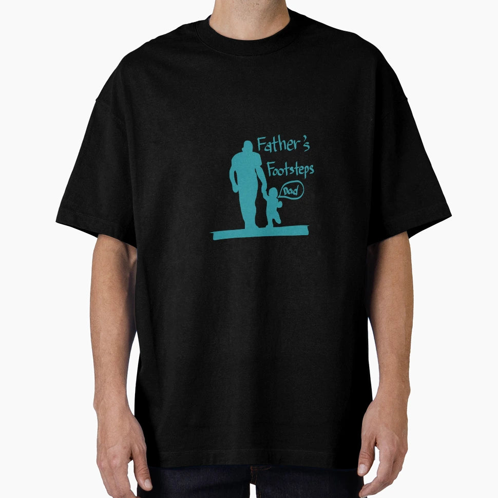 My Fathers Footsteps T-Shirt - Graphic Print Men Women - T-Shirt, Sweatshirt, Hoodie