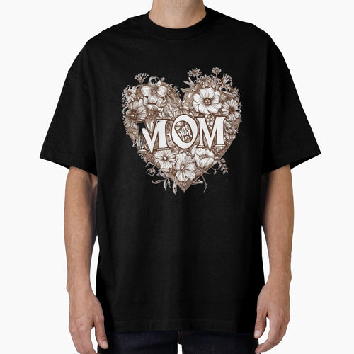 Heart Happy Mothers Day Birthday T-Shirt - Unique Graphic Unisex - T-Shirt, Sweatshirt, Hoodie