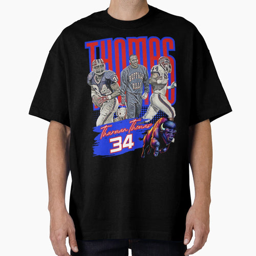 Thurman Thomas Buffalo Legend T-Shirt - Minimalist Print Men Women - T-Shirt, Sweatshirt, Hoodie
