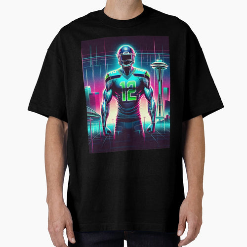 Synthwave Seattle T-Shirt - Aesthetic Graphic Unisex - T-Shirt, Sweatshirt, Hoodie