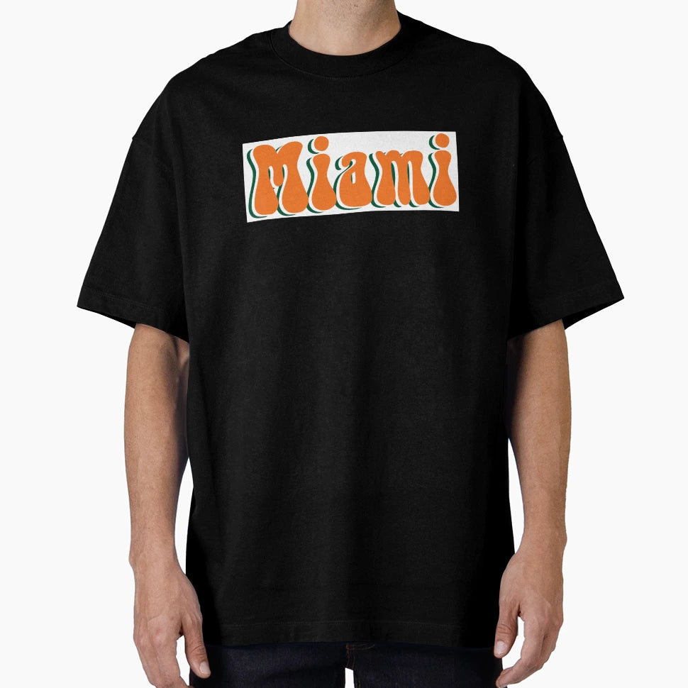 University Miami T-Shirt - Custom Art Print Men Women - T-Shirt, Sweatshirt, Hoodie