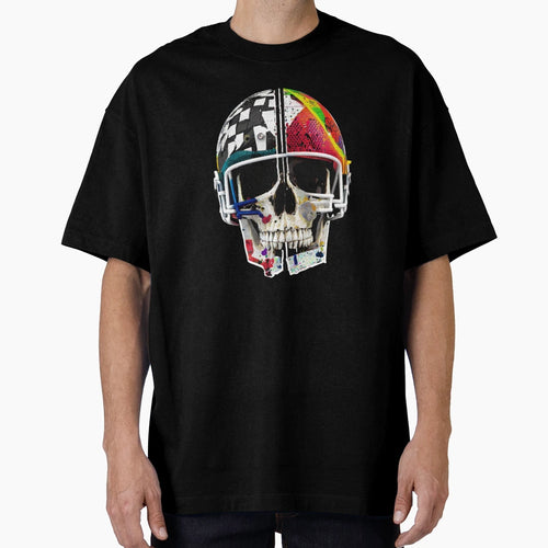 American Football Skull T-Shirt - Graphic Print Unisex - T-Shirt, Sweatshirt, Hoodie