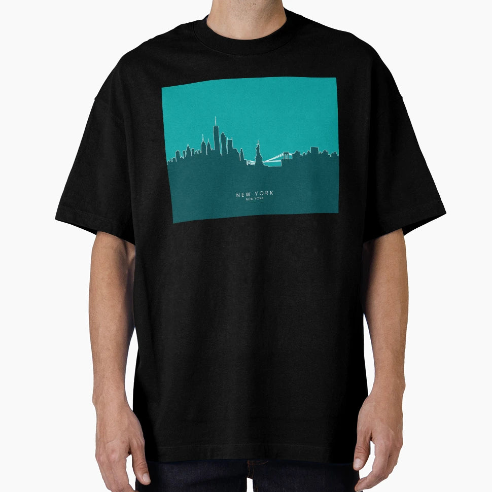 New York Skyline T-Shirt - Minimalist Print for Adults - T-Shirt, Sweatshirt, Hoodie
