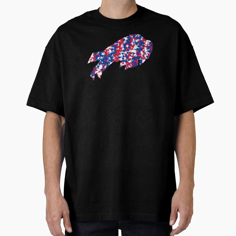 Bills Logo Paint Splatter T-Shirt - Fun Novelty Design Men Women - T-Shirt, Sweatshirt, Hoodie
