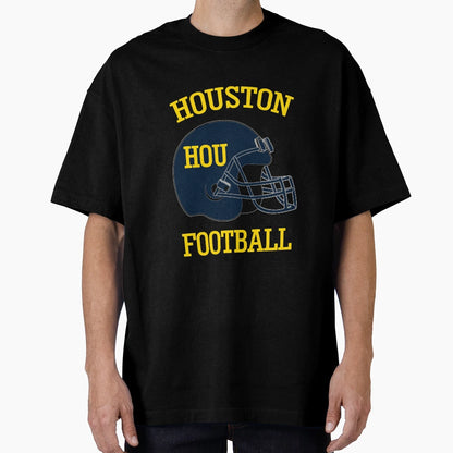 Houston Football And T-Shirt - Aesthetic Graphic Men Women - T-Shirt, Sweatshirt, Hoodie