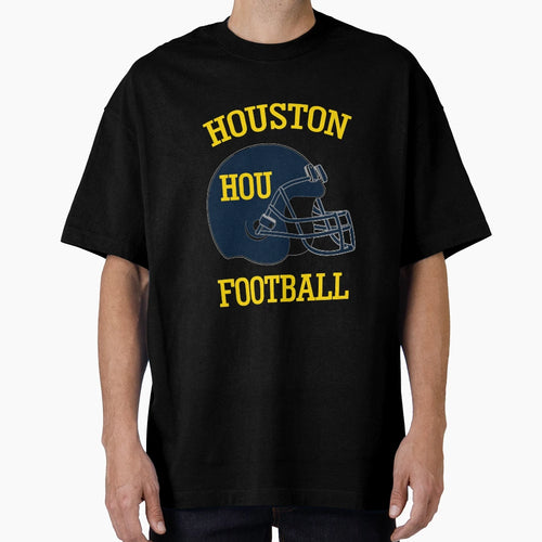Houston Football And T-Shirt - Aesthetic Graphic Men Women - T-Shirt, Sweatshirt, Hoodie