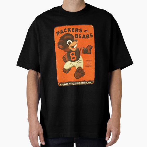 Antique Packers Vs Bears T-Shirt - Fun Novelty Design Men Women - T-Shirt, Sweatshirt, Hoodie