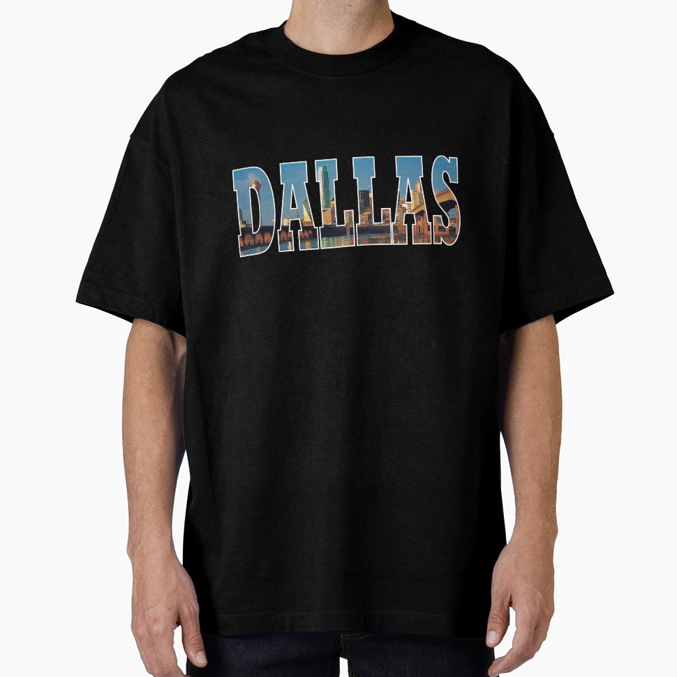 Dallas T-Shirt - Minimalist Print for Adults - T-Shirt, Sweatshirt, Hoodie