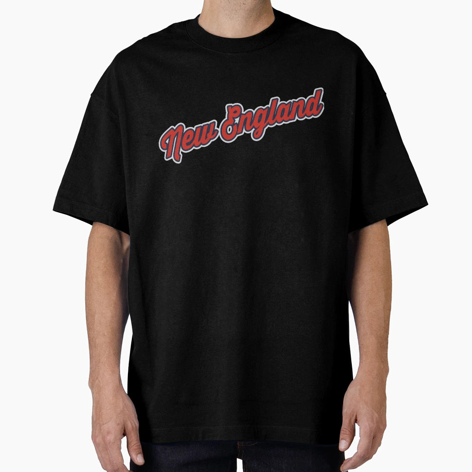 New England Script T-Shirt - Fun Novelty Design Unisex - T-Shirt, Sweatshirt, Hoodie