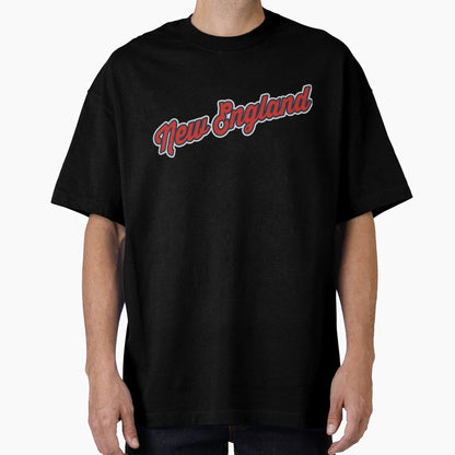 New England Script T-Shirt - Fun Novelty Design Unisex - T-Shirt, Sweatshirt, Hoodie