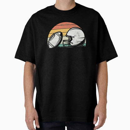 Football Game Day Sunset Friday Night T-Shirt - Custom Art Print Men Women - T-Shirt, Sweatshirt, Hoodie