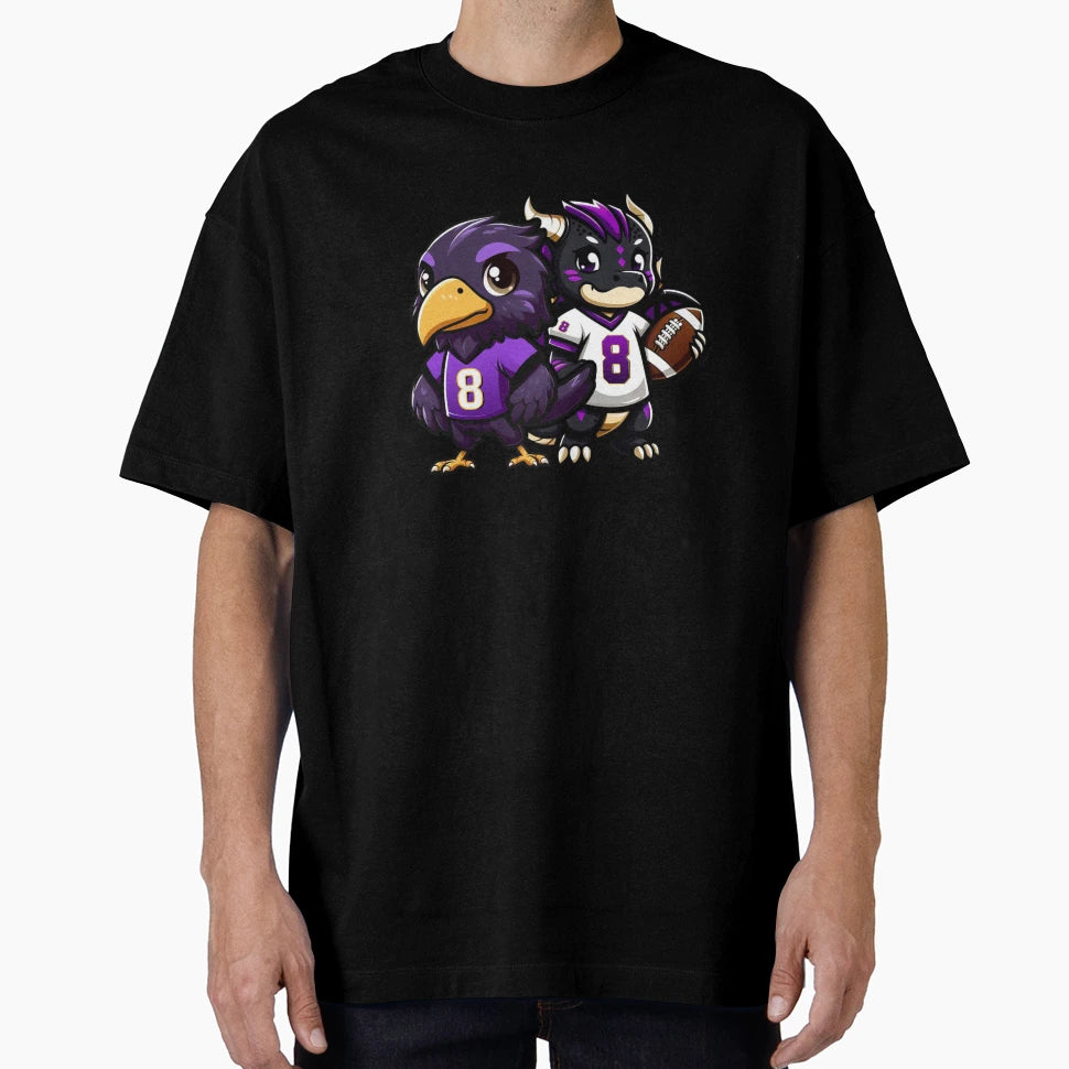 Ravens Game Day T-Shirt - Aesthetic Graphic for Adults - T-Shirt, Sweatshirt, Hoodie