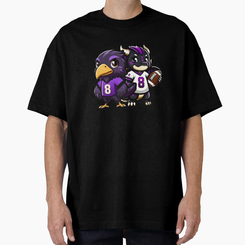 Ravens Game Day T-Shirt - Aesthetic Graphic for Adults - T-Shirt, Sweatshirt, Hoodie